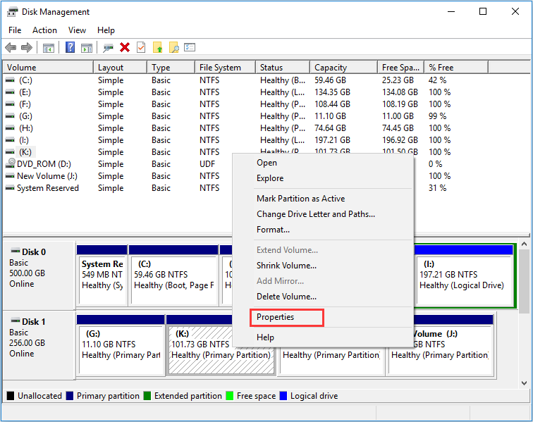 fix disk errors windows 10